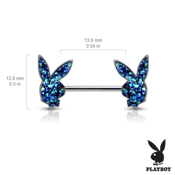 Druzy Stone Playboy Nipple Bar - Image 2