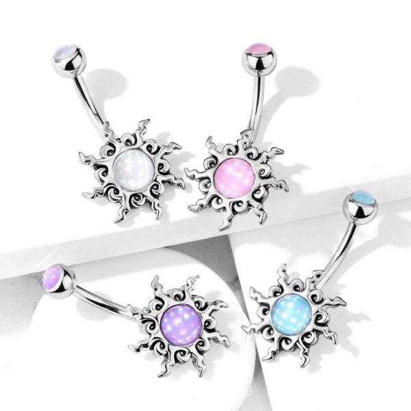Illuminating Stone Tribal Sun Belly Bar - Image 4