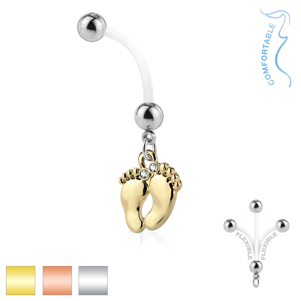 Bioflex Pregnancy Belly Bar - Baby Feet / Swaddle / Duckling / Bumble Bee