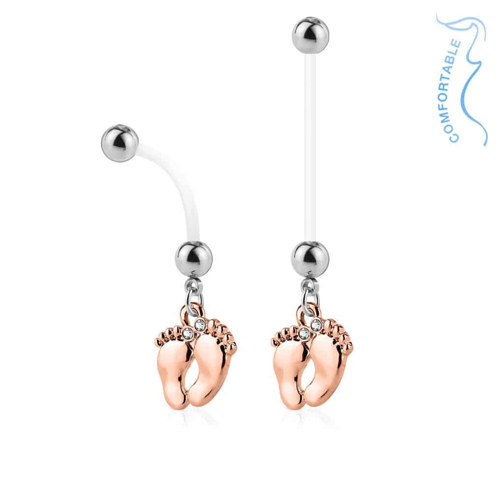 Bioflex Pregnancy Belly Bar - Baby Feet / Swaddle / Duckling / Bumble Bee