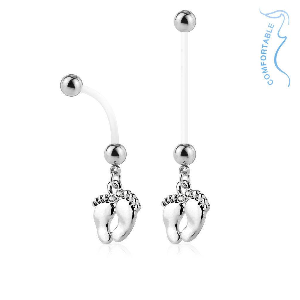 Bioflex Pregnancy Belly Bar - Baby Feet / Swaddle / Duckling / Bumble Bee