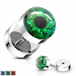 Eyeball Surgical Steel Fake Plug