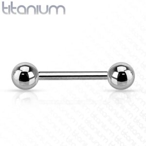 Grade 23 Solid Titanium Barbell