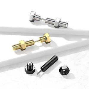 Hexagon Head Bolt and Nut Fake Plug