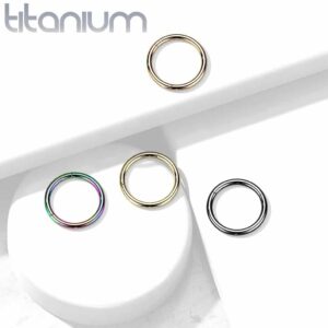 Titanium PVD Hinged Segment Rings