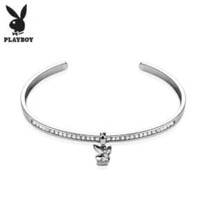 Playboy Bunny Multi Paved Gem Bracelet